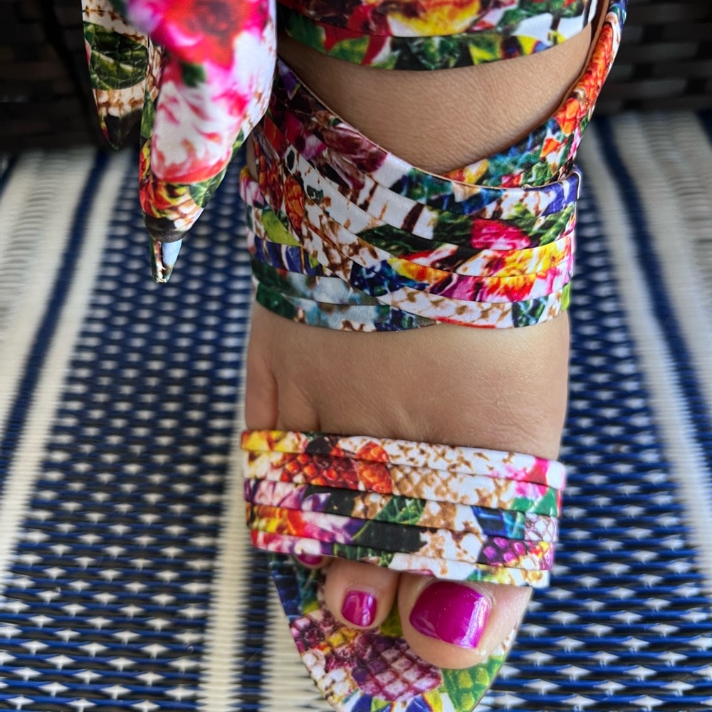 Calypso Bow stilettos